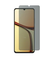 Realme C61 İle Uyumlu Hayalet Ekran Koruyucu Şeffaf (Siyah)