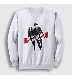 Presmono Unisex Beyaz James Spader The Blacklist Sweatshirt 183368tt