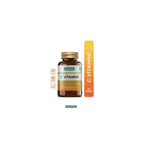 AksuVital C Vitamini 60 Tablet  Vitamin C Takviye Edici Gıda