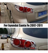 Hyundai Santa Uyumlu Fe 2006 2012 Arka Stop Kaplama ABS Krom Parça