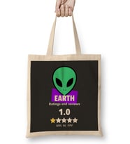 Earth Alien Rating Bez Çanta Uzun Saplı