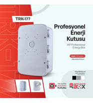 TRK TRK-177 WP Su Geçirmez Dış Ortam Profesyonel Enerji Kutusu 210x320x117 Sadece Kutudur