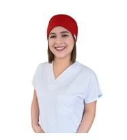 Kırmızı Renk Doktor Hemşire Hastane Aşçı Bone
