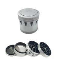 Mini Boy Gri 43 mm. Alloy Grinder Herbal Parçalayıcı rb86gr