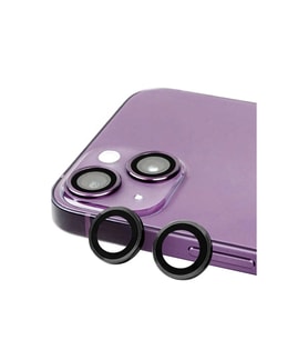 Apple iPhone 15 Raze Metal Kamera Lens - Siyah