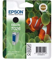 Tonersepeti Epson T026/C13T02640120 Orjinal Siyah Kartuş