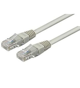 ODS 0.2m CAT6 Utp LSZH Saf Bakır Gri Patch Kablo