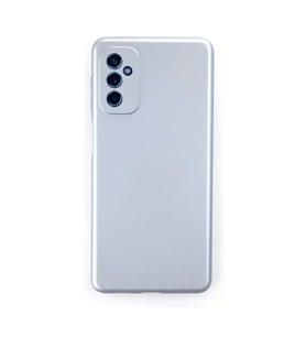 Samsung Galaxy M52 5G Kılıf Nano içi Kadife Silikon - Sky Blue