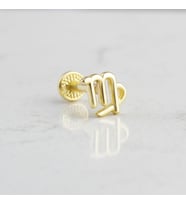 Glorria Altın Başak Burcu Tragus Piercing