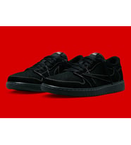 AJ 1 LOW TRAVIS SCOTT "BLACK PHANTOM"