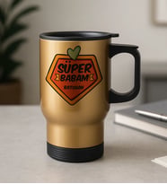 BK Gift Kişiye Özel Babalar Günü Tasarımlı Kulplu Çelik Bardak Termos Mug 450ml-4, Babalar Günü Hediye, Babaya Hediye