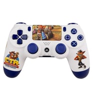 DualShock 4 V2 CTR Crash Team Racıng ZCT2 Kablosuz PS4 Oyun Kolu (Lacivert-Beyaz)