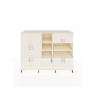 Kronos Dolap 14 Raflı 9 Kapaklı 220x59x163 Aytaşı-Aytaşı