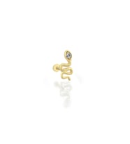 14 Ayar Altın Taşlı Travi Tragus Küpe