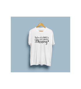 Oversize The love of a Family unisex T-shirt