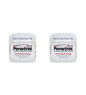 Penetrex Arnica Vitamin B6 ve MSM İçeren Kas Eklem Bölgesi Masaj ve Bakım Kremi 57 g x2