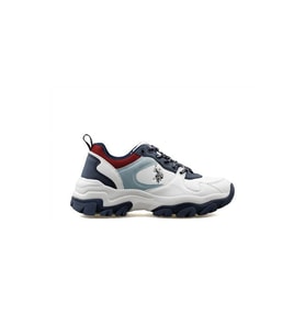U.S. Polo Assn. TRACKY 5PR Beyaz Kadın Spor Ayakkabı BEYAZ LACİ