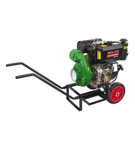 Solax SDP4YN 4inç 531cc 100m³/sa 50mt 5.5lt 96kg Tekerli Marşlı Yüksek Basınçlı Dizel Su Motoru