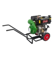 Solax SDP4YN 4inç 531cc 100m³/sa 50mt 5.5lt 96kg Tekerli Marşlı Yüksek Basınçlı Dizel Su Motoru