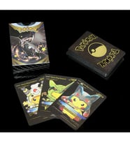 Periboia Pokemon Oyun Kartı Metalik Siyah Deste (Karışık)