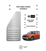 Fiat Egea Cross Krom Ayak Dayama Dinlendirme Pedalı