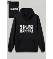 Sevgililer Günü Hanımcı Hediye Baskılı Oversize Kapüşonlu Sweatshirt - Siya