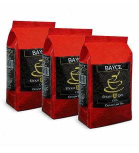 BAYCE OPA SEYLAN SİYAH ÇAY 500 gr x 3 paket