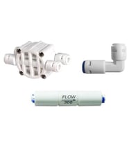 Su Arıtma Cihazı Yenileme Kiti Shut Off Flow Check Valf Quick (Krem)