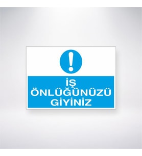 İş Önlüğünüzü Giyiniz