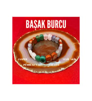 Başak Burcu Doğal Taş Roleks Bileklik