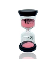 10 Dakikalık Pembe Renk Kum Saati