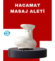 Taşınabilir Şarjlı Masaj Cihazı Kupa Terapisi Sıcak Masaj