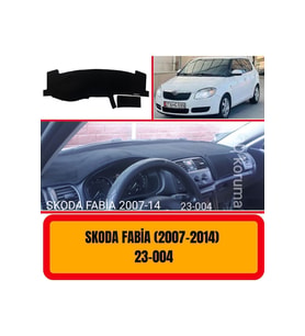 Skoda Fabia / Roomster (2007-2014) Torpido Koruma Koruyucu Kilifi Halisi Örtüsü Aksesuar Yedek Parça