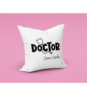 Steteskop Doctor Yastık Kişiye Özel