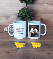 Anneye Hediye Kupa Bardak Beyaz Fotoğraflı Anneler Günü Hediyesi
