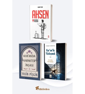 Ahsen En Güzele Yolculuk (Yazar: Mehmet Yıldız) / Kur'an'da Karakter İnşası (Yazar: Yasin Pişgin) / Kur’an’la Yüzleşmek (Yazar: Osman Karataş)