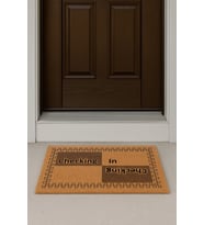 Valerine Life Velür Coco Dokulu Welcome Hoş Geldiniz Kapı Önü Dış Mekan Paspası 45x70cm 27YCM260127