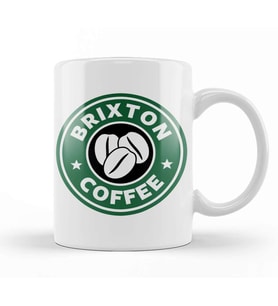 Brixton Coffee Kupa Bardak Porselen