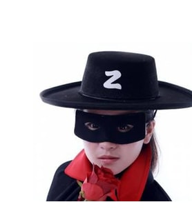 Zorro Şapkası ve Göz Maskesi