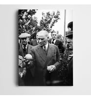 Atatürk Portakal Bahçesinde Kanvas Tablo