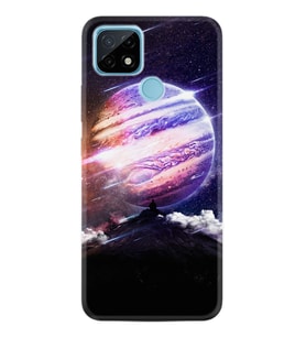 Realme C11 C21 C21Y C25Y C11 2021 Kılıf Desemli Silikon Super Planet 1797