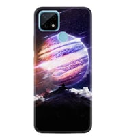 Realme C11 C21 C21Y C25Y C11 2021 Kılıf Desemli Silikon Super Planet 1797