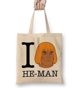 I Love He Man Masters Of Universe Bez Çanta Uzun Saplı