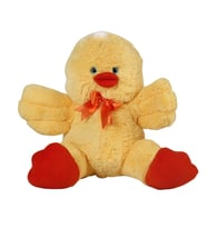 Oturan Kanatlı Ördek Sarı Yumoş 35 cm