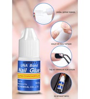 Marlett Takma Tırnak Yapıştırıcı Tips Yapıştırıcı Hızlı Yapıştırıcı Nail Glue 3g