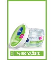 NIVEA Ferahlatıcı Hydro Jel Yüz Bakım Kremi 100ml, Hyaluronik Asit,