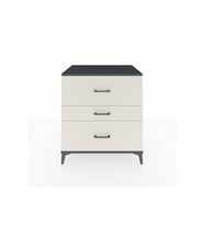Kronos Şifonyer 3 Çekmeceli 88x59x96 Antrasit-Aytaşı
