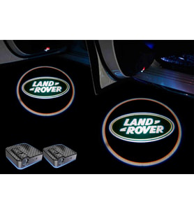 Land Rover  Pilli Yapıştırmalı Kapı Altı Led Hayalet Logo