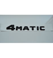 MERCEDES 4MATİC UYUMLU YAZI SİYAH 2128177715 W205 W212 MAKYJLI W222 X166