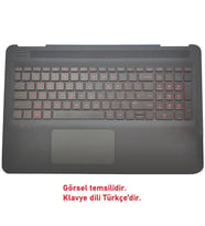 HP Omen 15t-ax200 Klavye Kasa Siyah Işıklı